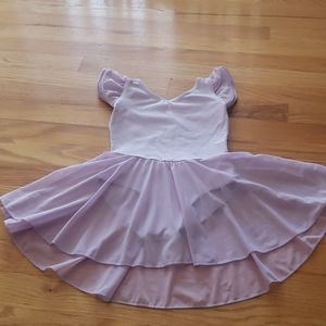 Girls purple dance leotard